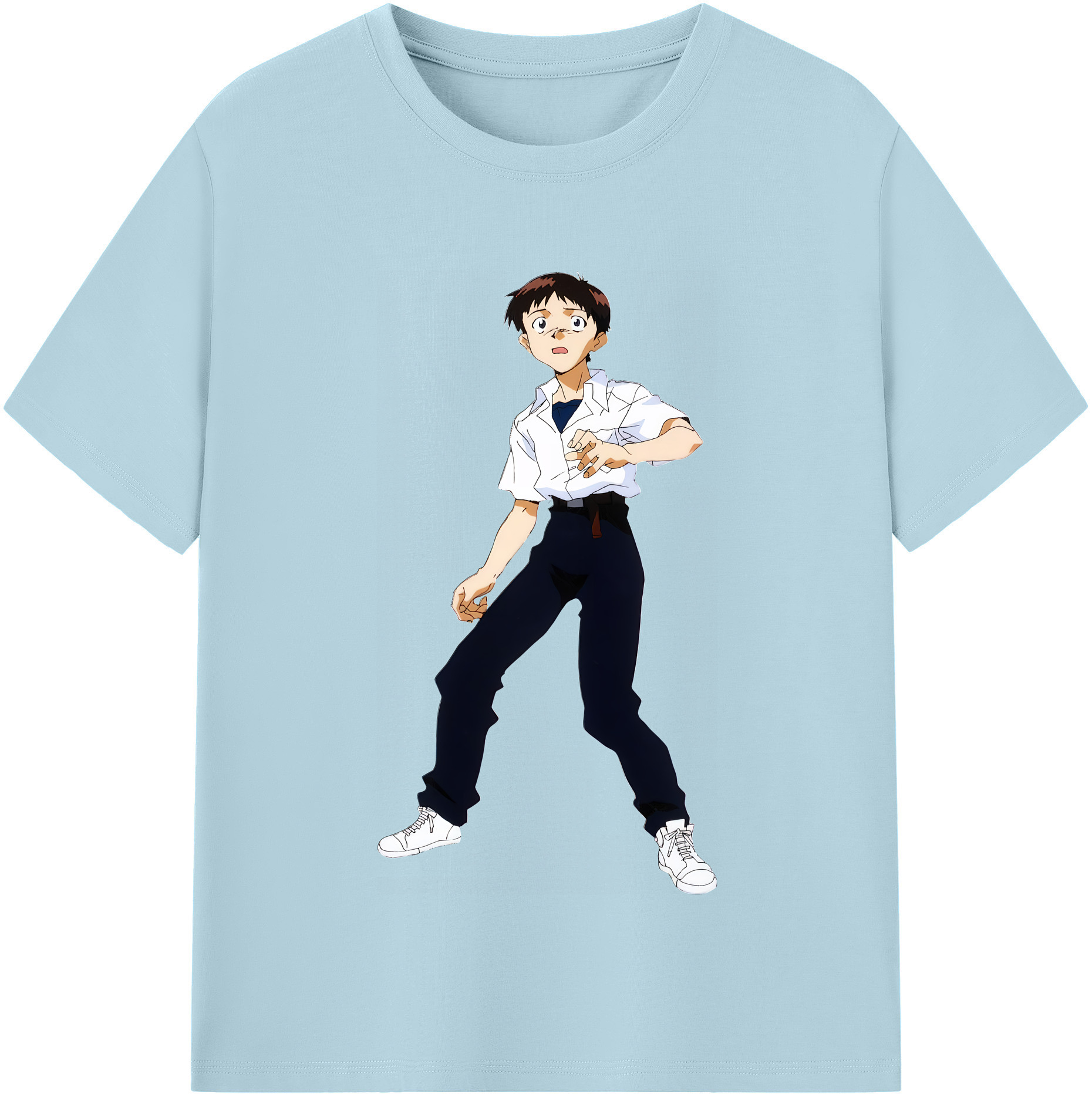 （画像用） EVA 新世紀エヴァンゲリオン 綿100％半袖Tシャツ（フロントプリント）